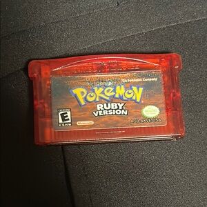 Nintendo Pokémon Ruby Game Boy Advance